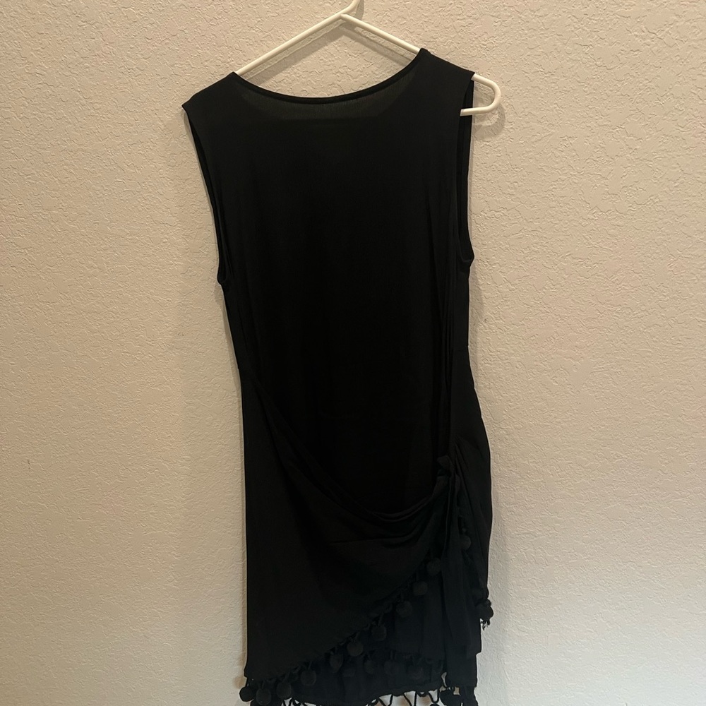 Casual Black Sleeveless Dress